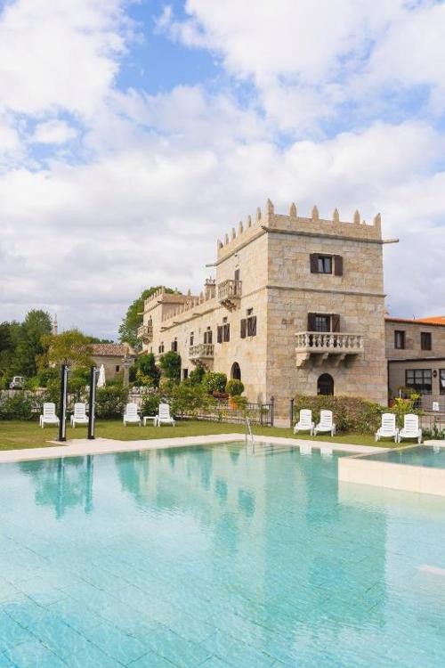 Villagarcía de Arosa : ancien palais galicien