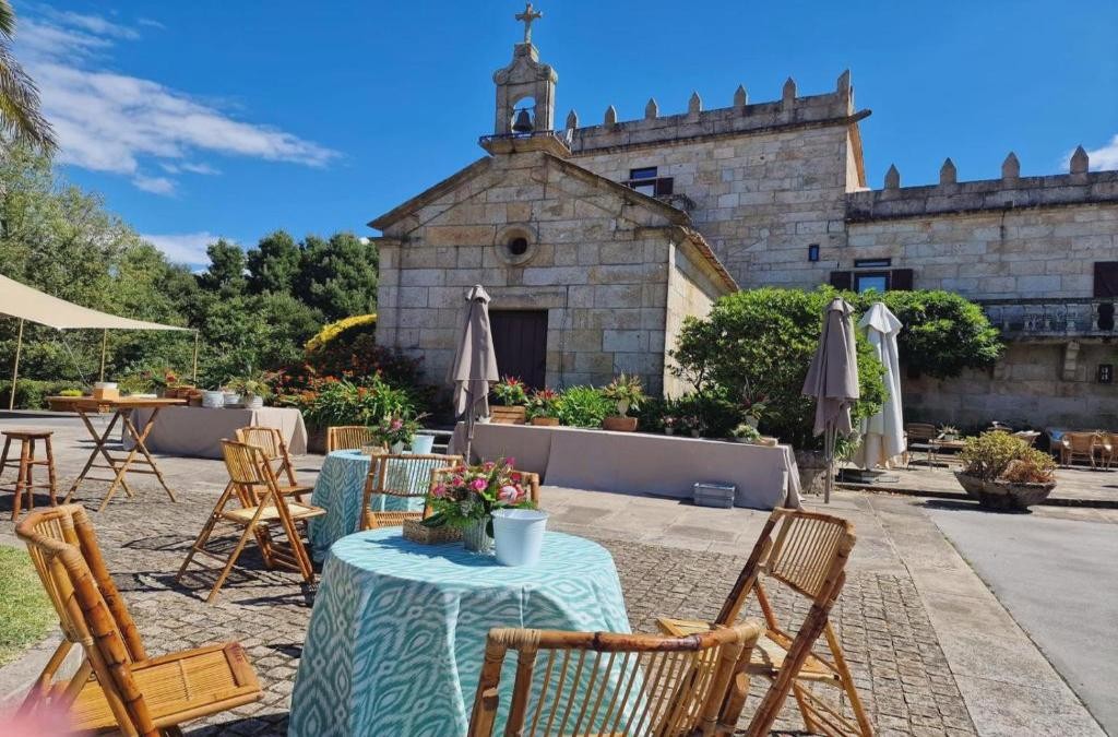 Villagarcía de Arosa : ancien palais galicien - Hotel Pazo O Rial